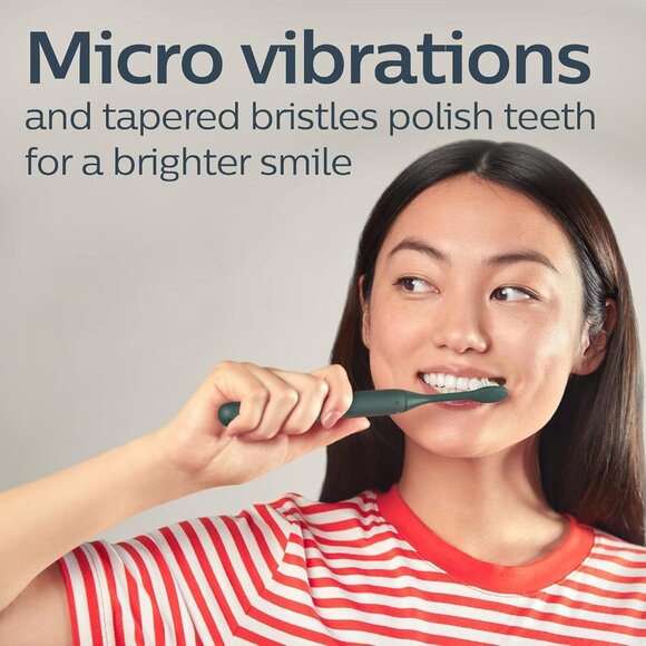 Philips One Sonicare Rechargeable Electric Toothbrush Sage Green New - Picture 2 of 13